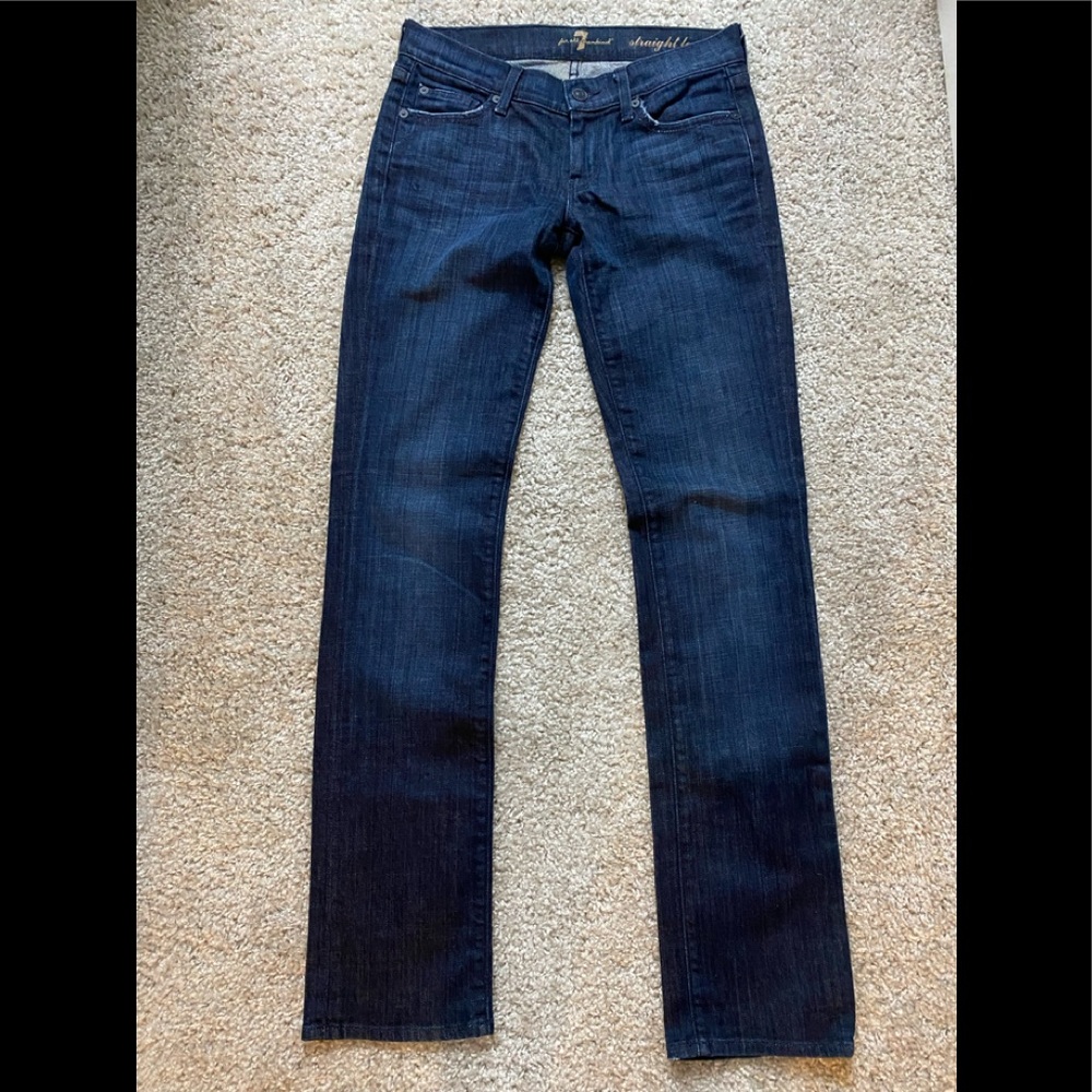 7 for All Mankind, Size 25, Straight Leg